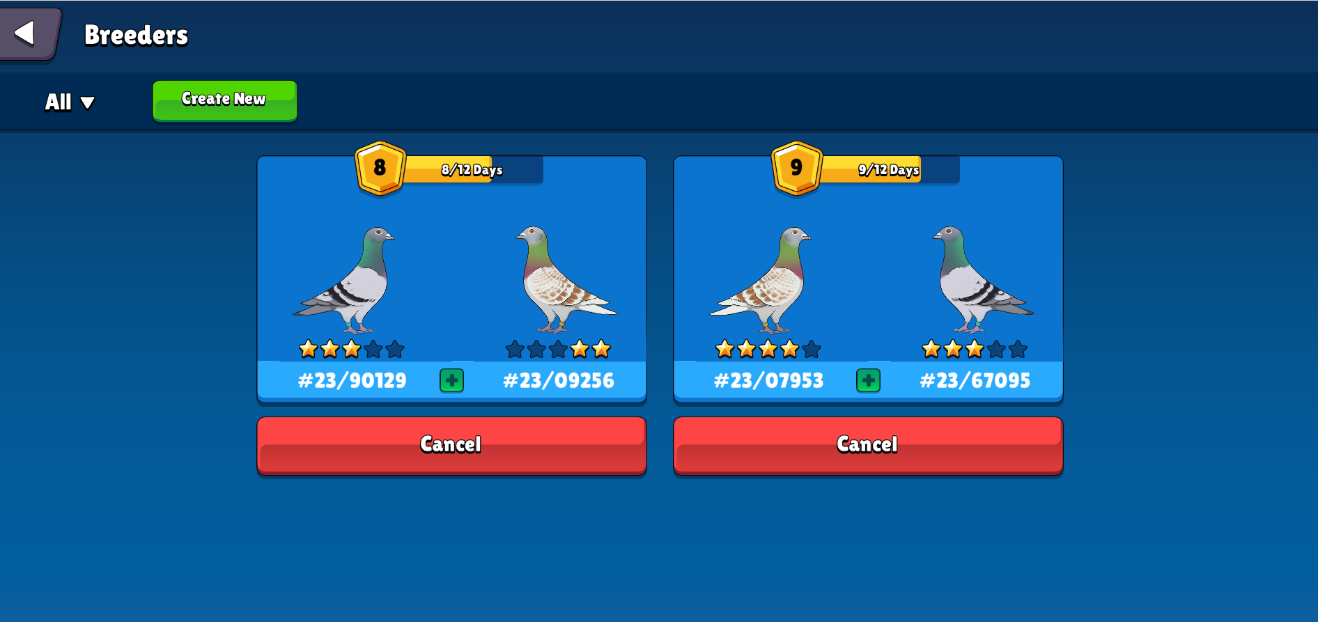 Screenshot of PigeonDash - Pigeon Racing
