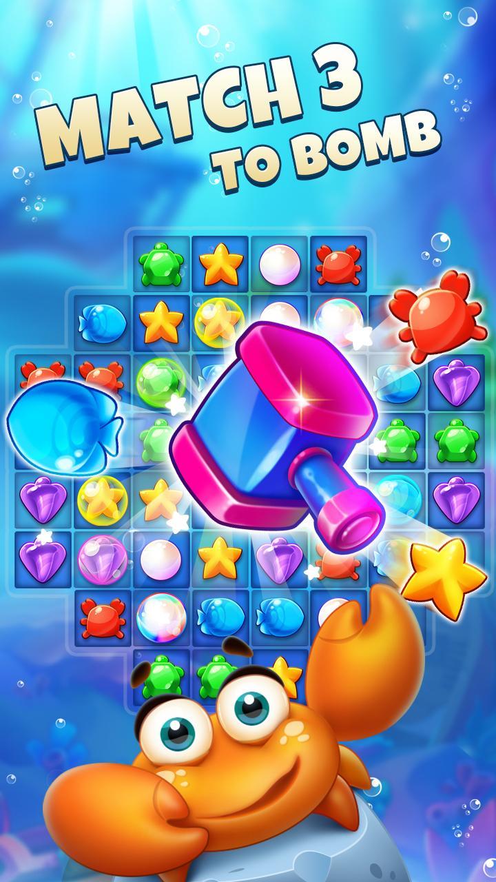 Screenshot of Fish Crush 2 - Match 3 Puzzle