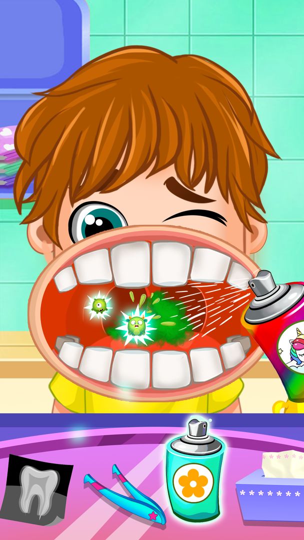 Dentist Games - Kids Superhero ภาพหน้าจอเกม
