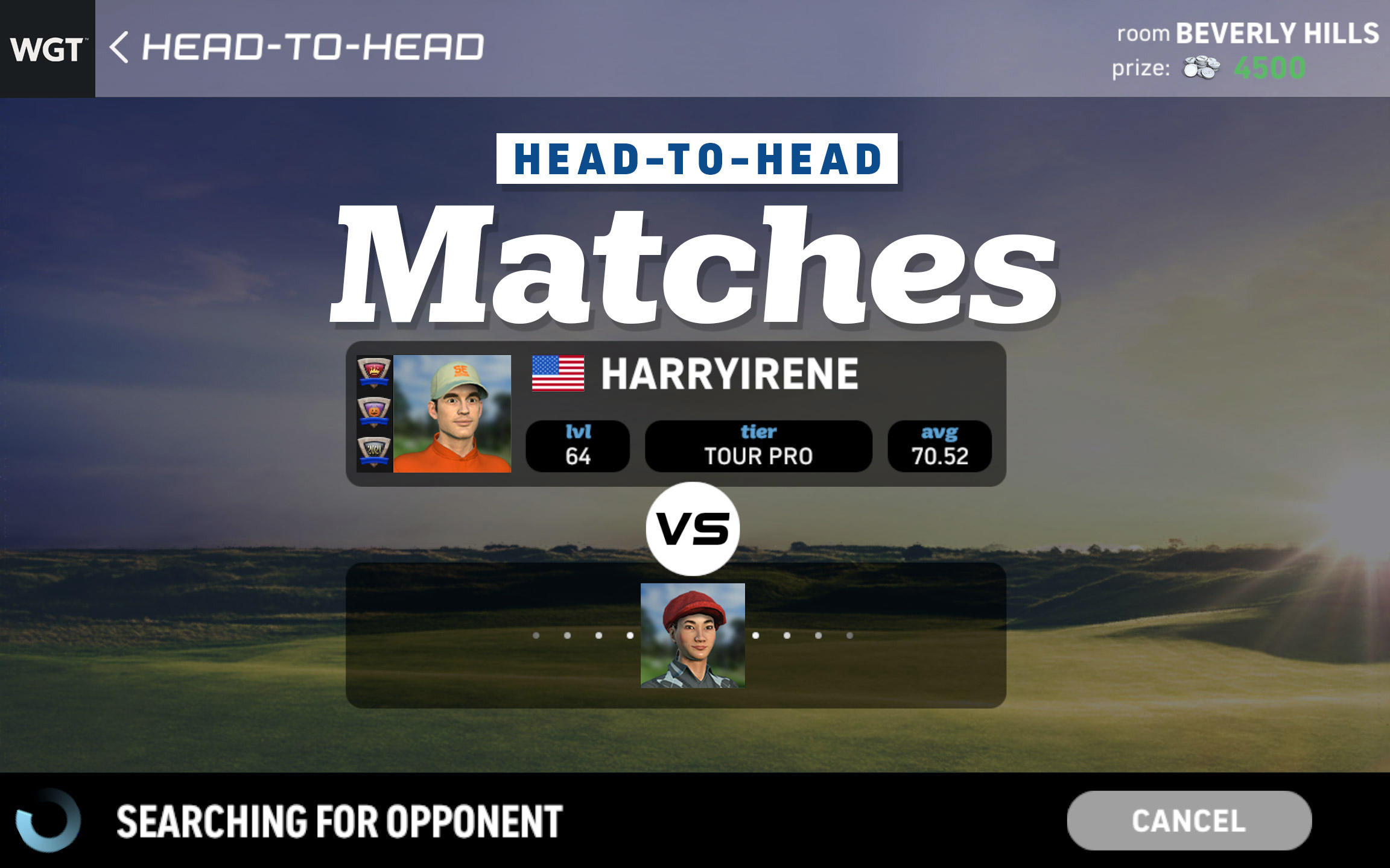 WGT Golf: Realistic Golf Game ゲームのスクリーンショット