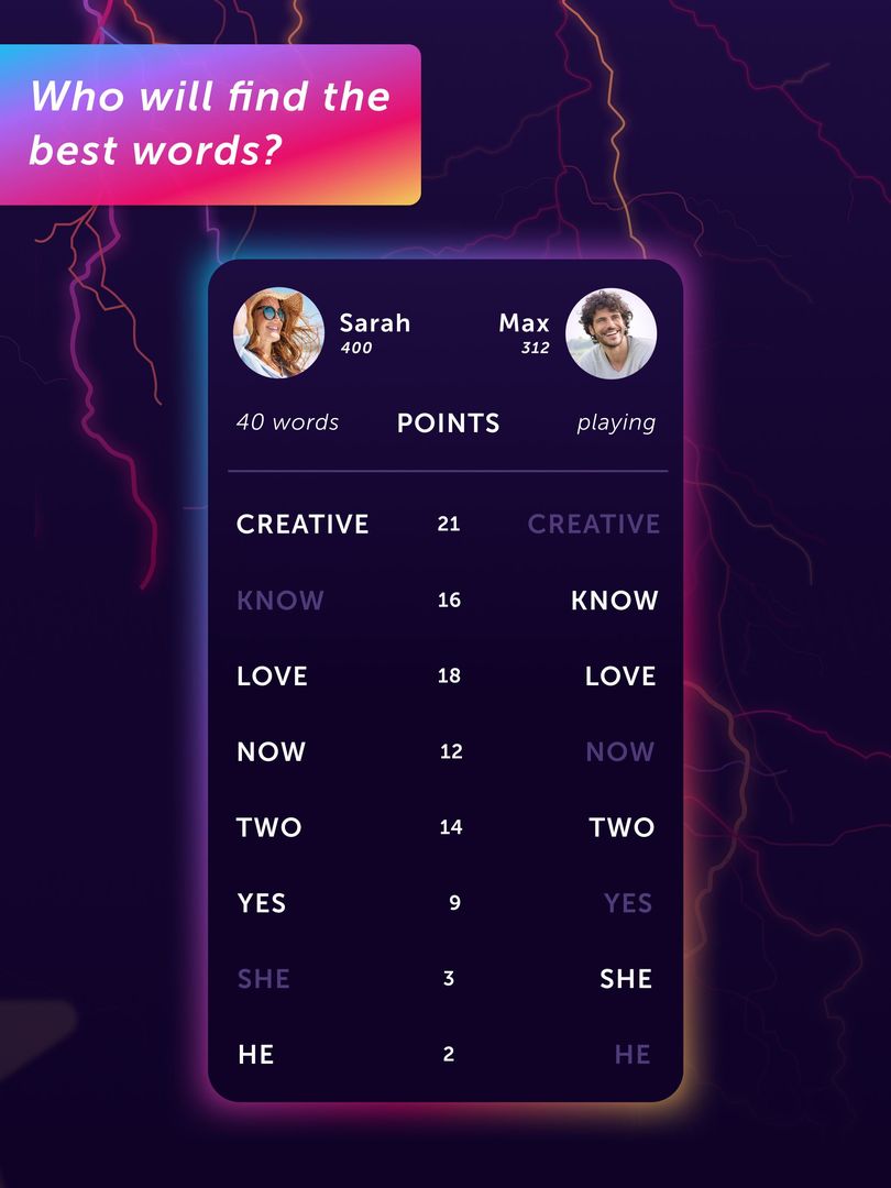 Word Blitz screenshot game