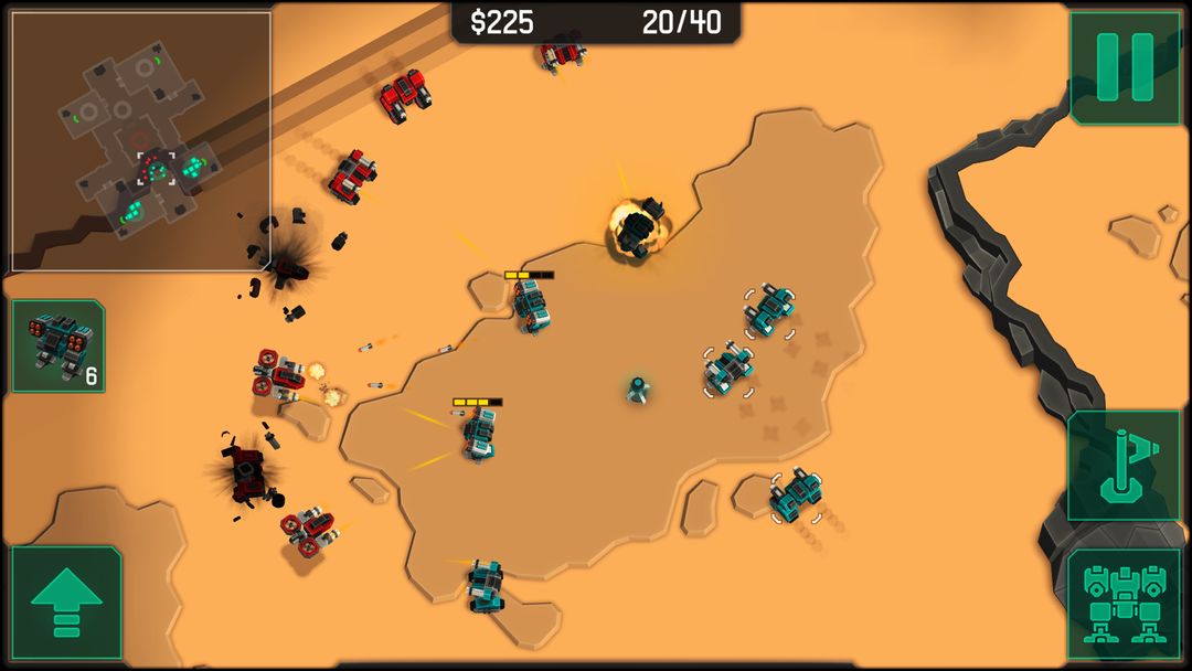 Screenshot of MechCom 2 - 3D RTS