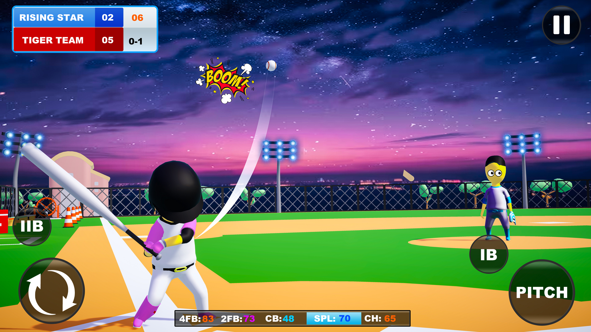 Baseball Games Offline Game Screenshot