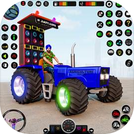 US Farming Tractor: Cargo Game