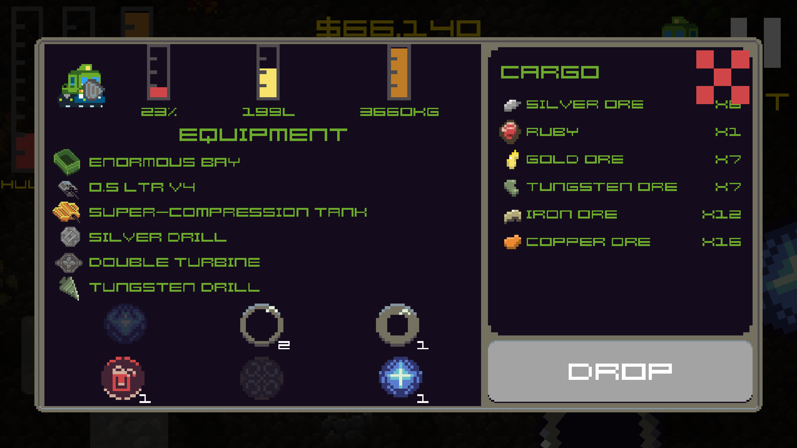 Mineral Miner! Game Screenshot