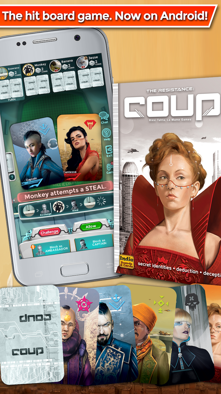 Coup Game Screenshot