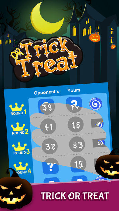 Screenshot of Scratch Game - Halloween Night