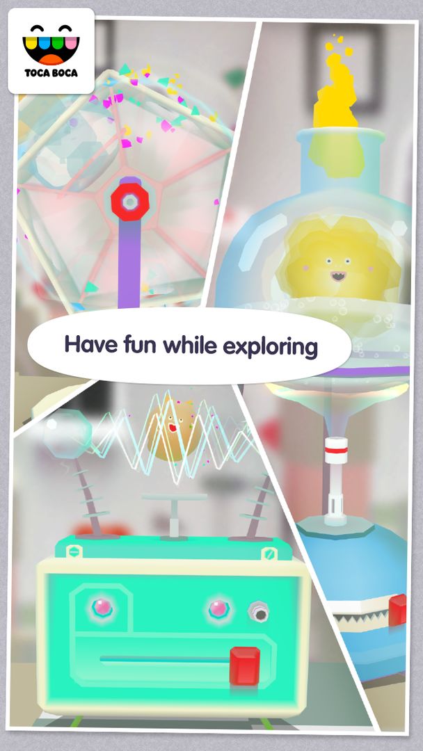 Screenshot of Toca Lab: Elements