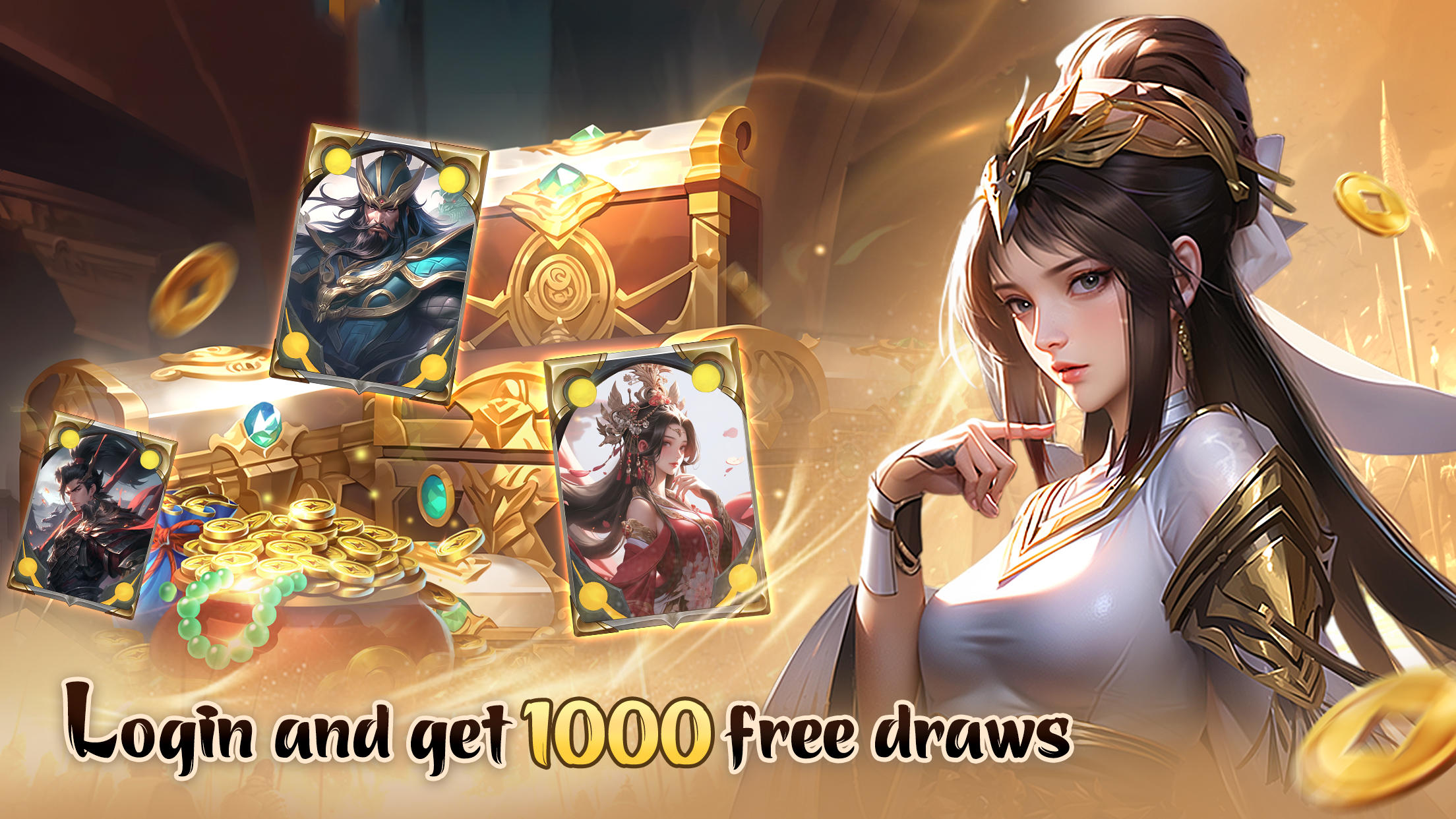 Fantasi Tiga Kerajaan:Perang Game Screenshot