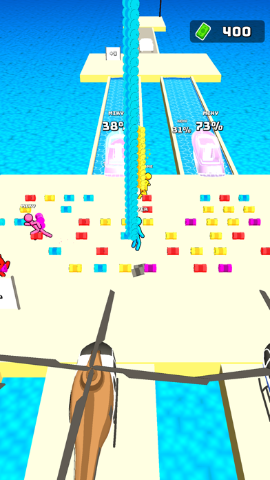 Screenshot of Tile Busters 3D -Survivor Race