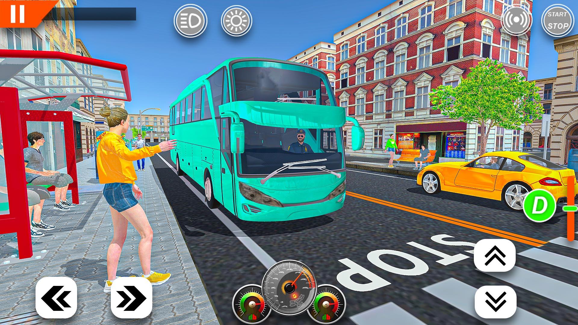 US Bus Simulator: Bus 3D Games Game Screenshot