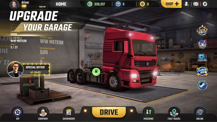 Screenshot of Truck Simulator: World