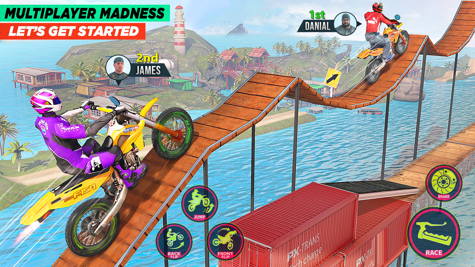 Bike Stunt Game: Tricks Master Game Screenshot