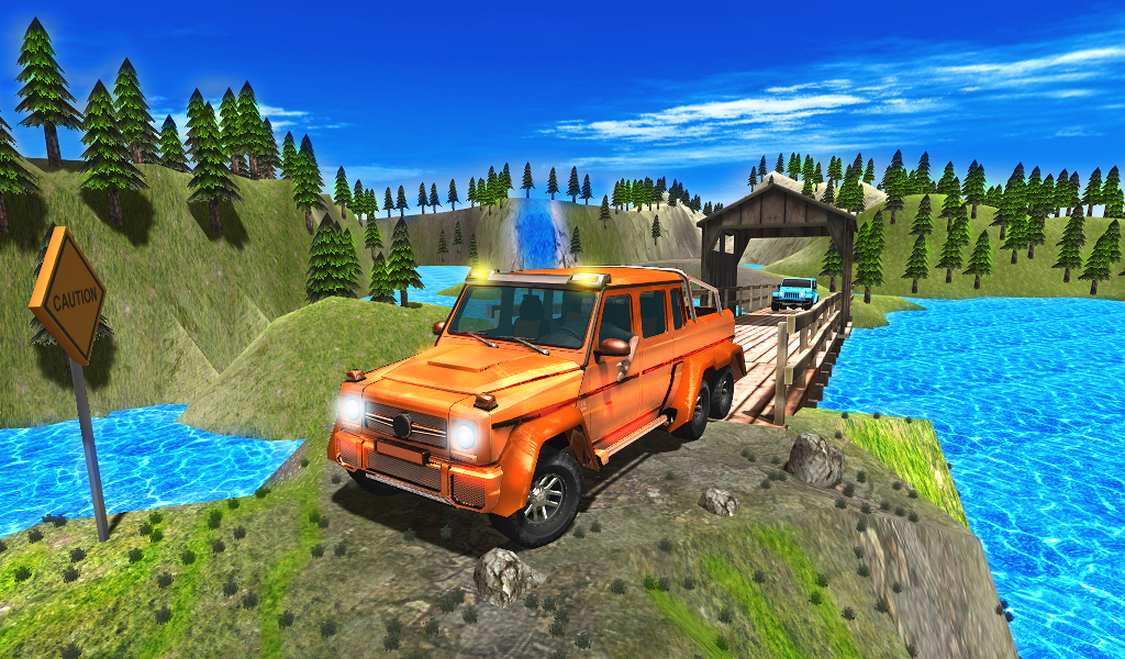 Offroad Racing 3D Game Screenshot