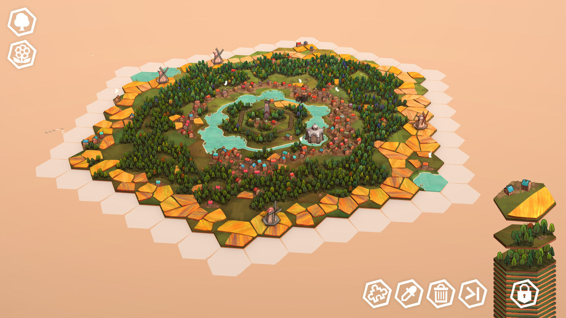 Screenshot 4 of Dorfromantik 