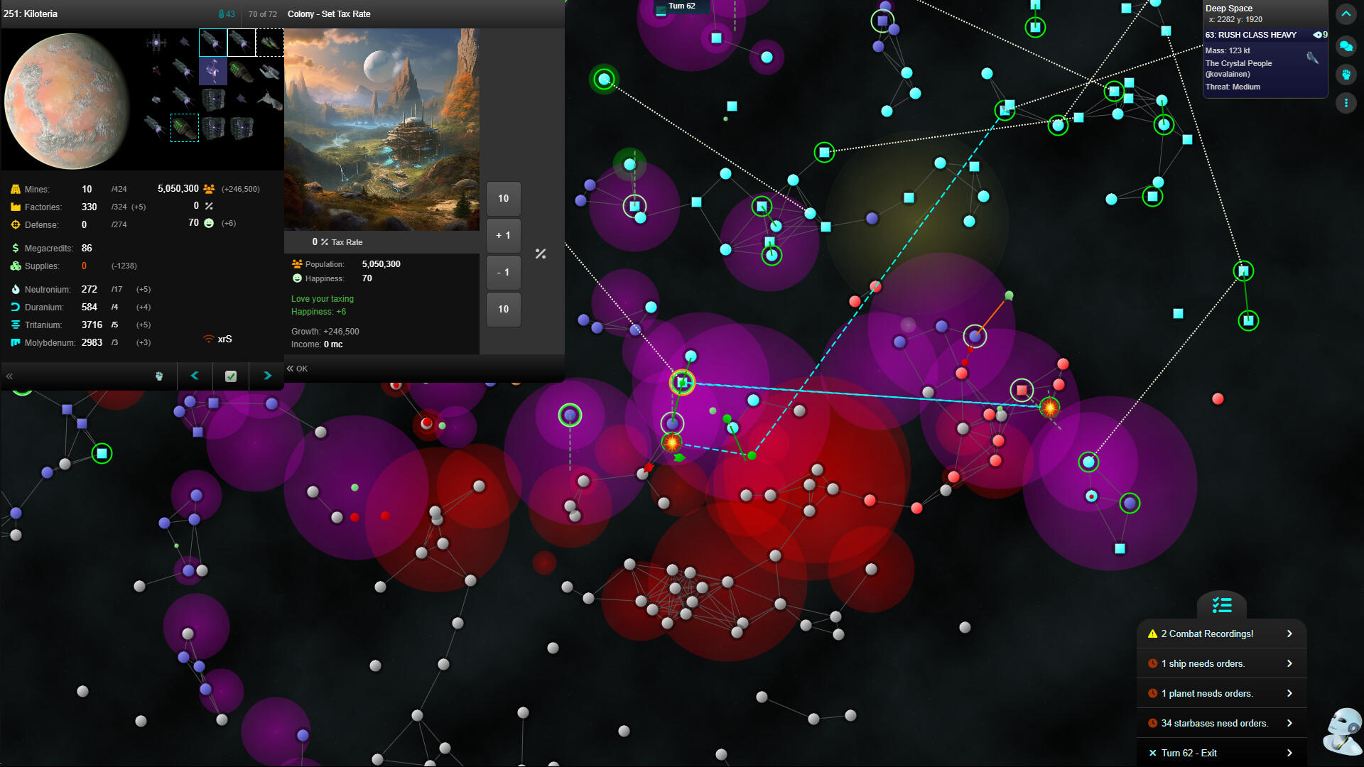 VGA Planets Nu ภาพหน้าจอเกม