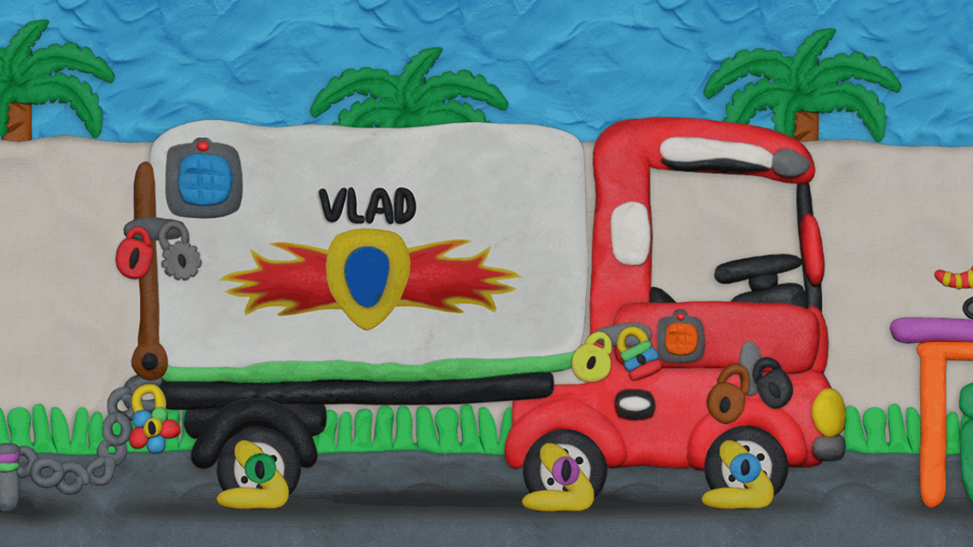Vlad & Niki 12 Locks Game Screenshot