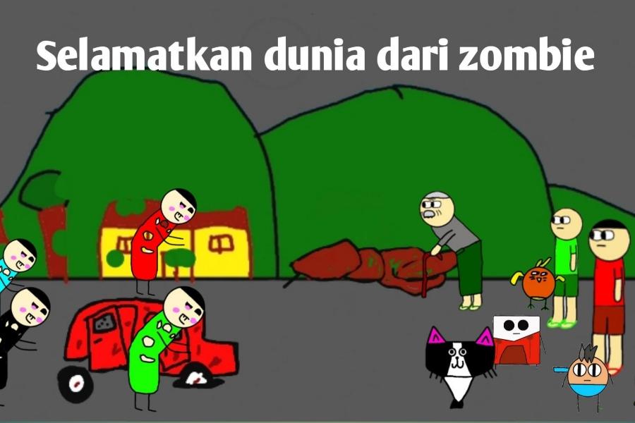 Screenshot dari video Zombie adventure