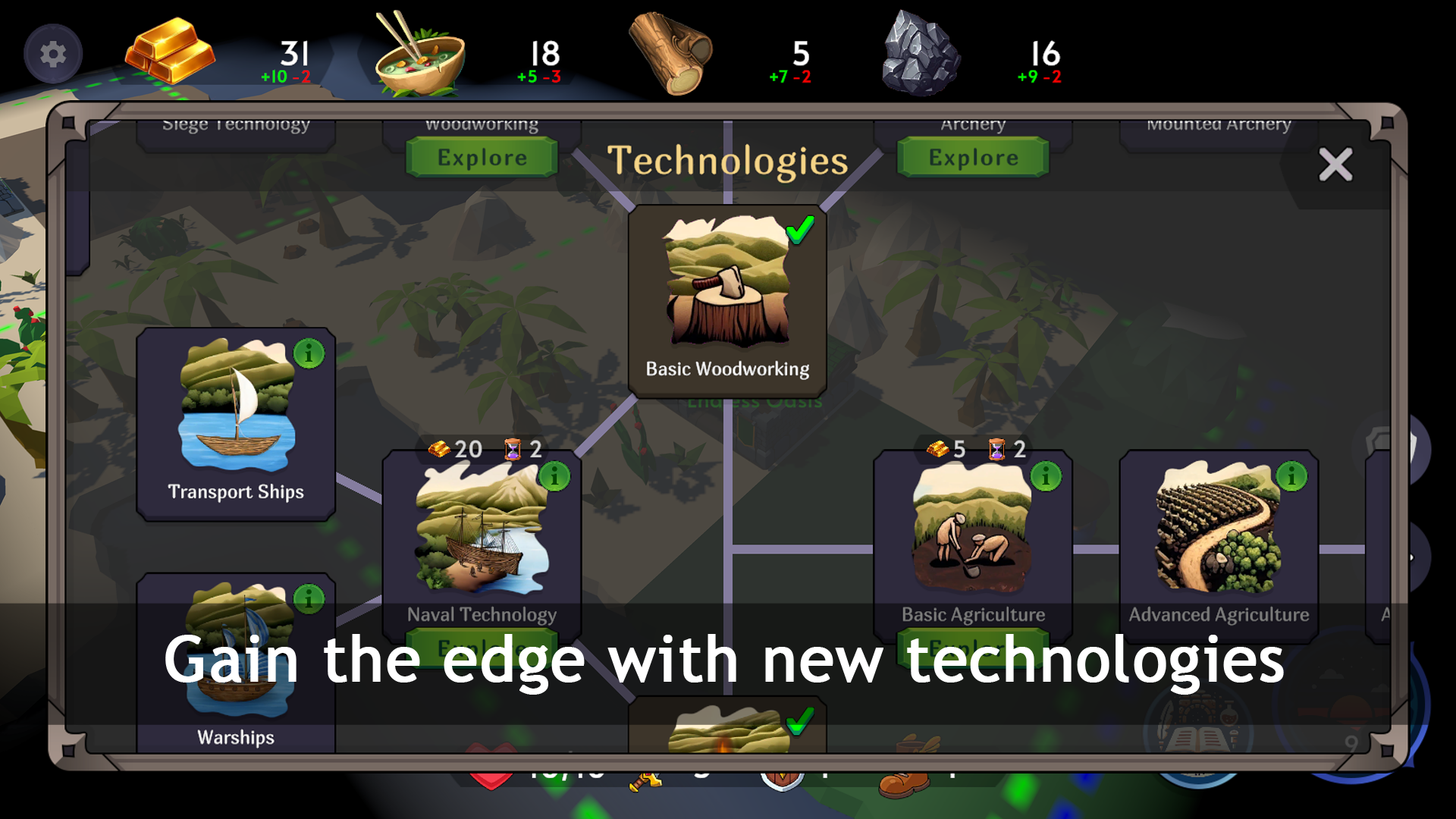 Tribal Forts: Turn-Based 게임 스크린샷