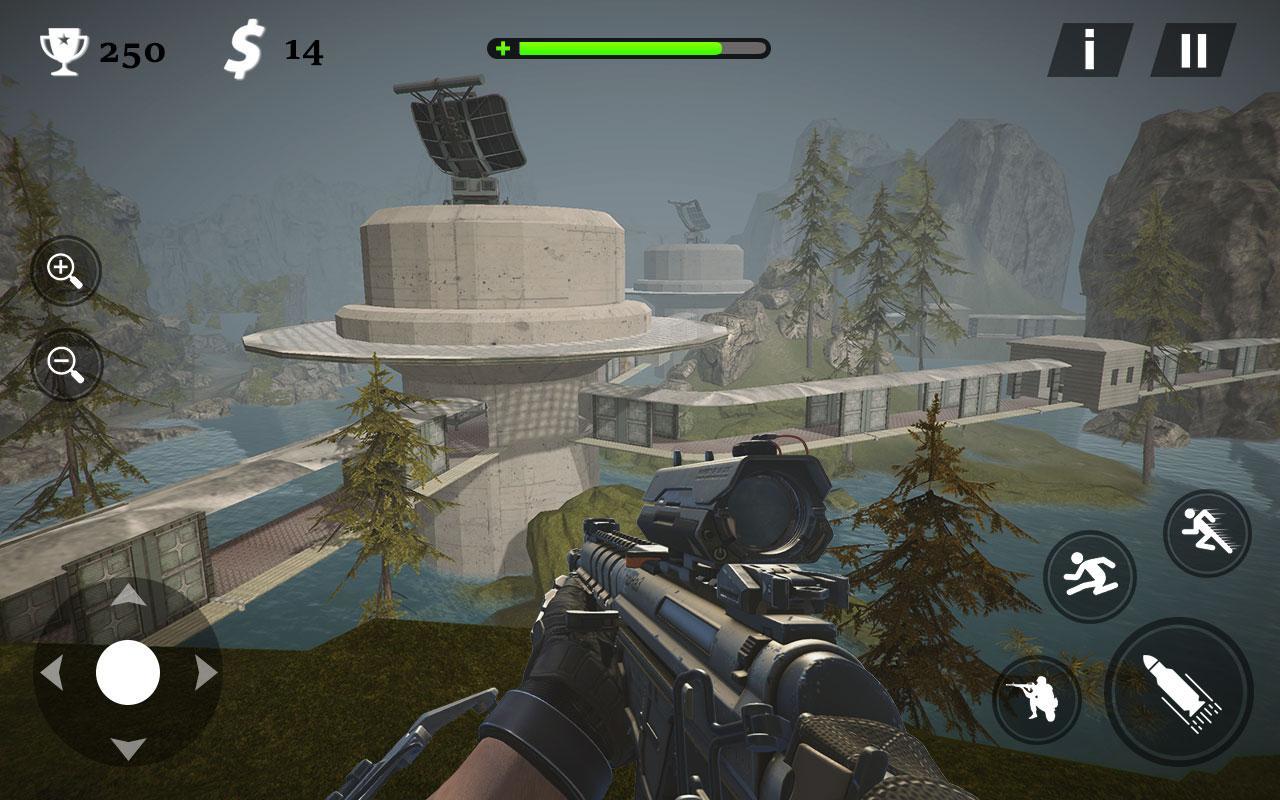 Screenshot of Sniper Man - Superhero War FPS Shooter