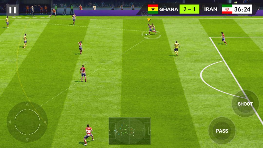 Dream Shot Football screenshot game