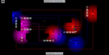 Tesla's Puzzles of Lights Game Screenshot