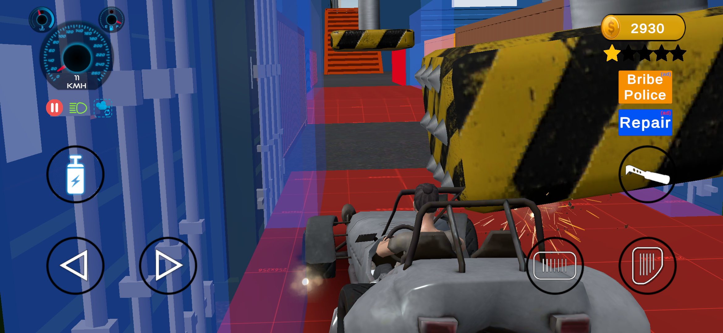 Traffic Crash Drive Simulator Game Screenshot
