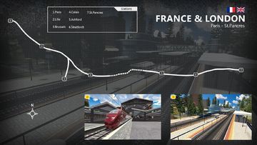 Euro Train Simulator 2: Game Game Screenshot