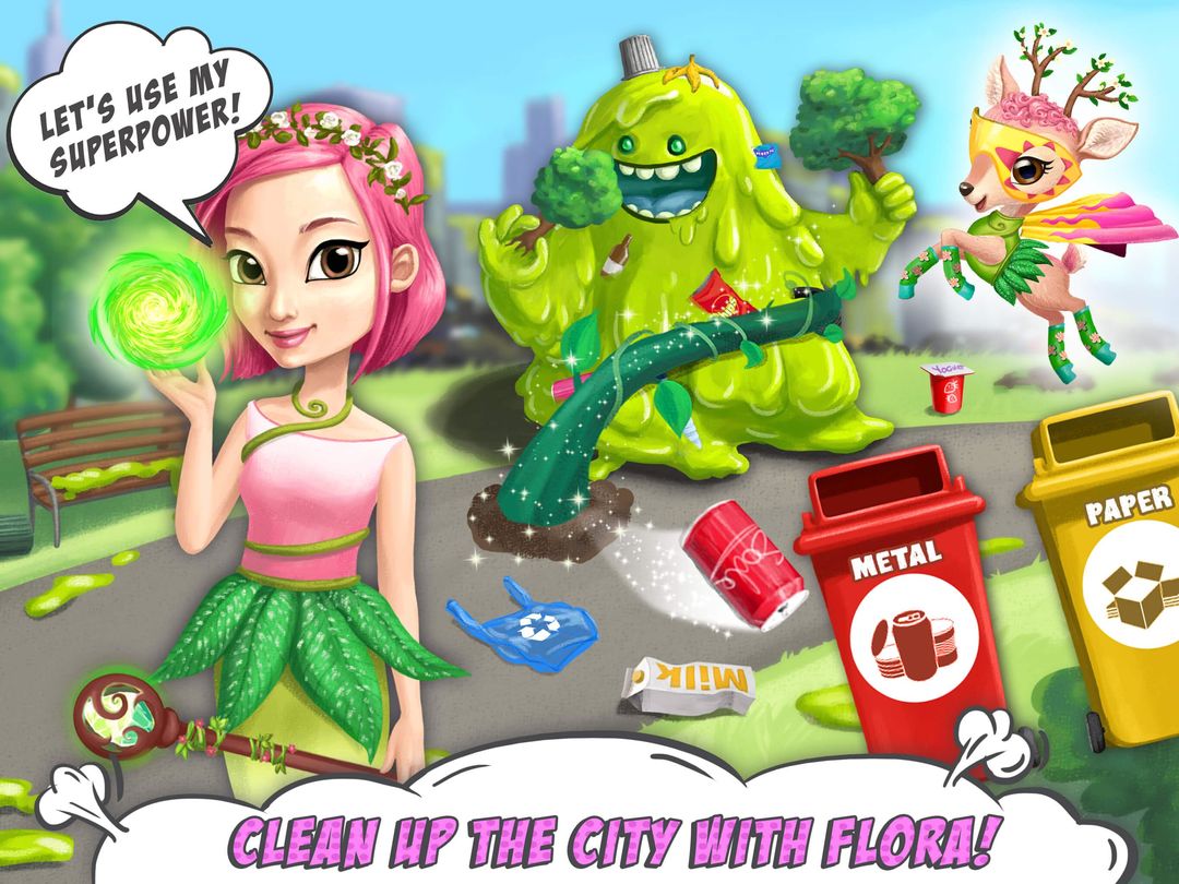 Power Girls Super City screenshot game
