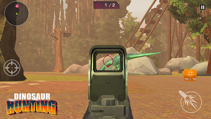 Dinosaur Hunting Game Screenshot