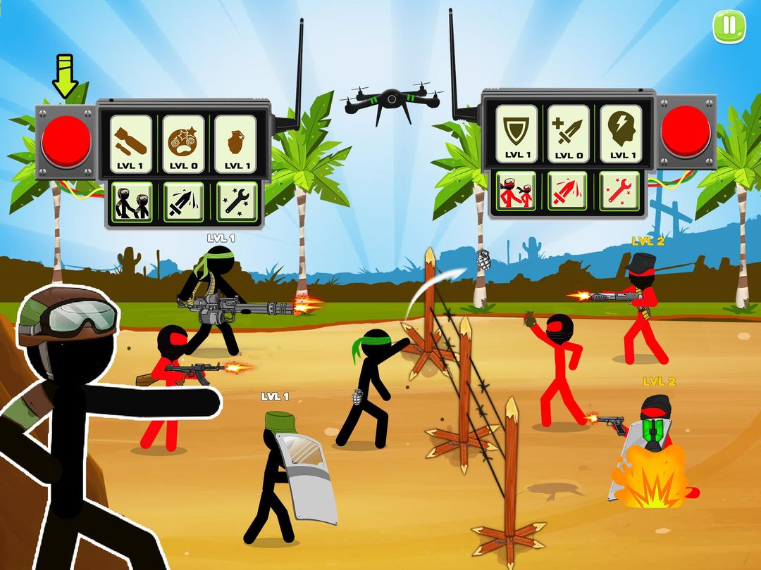 Screenshot of Stickman Army : Team Battle