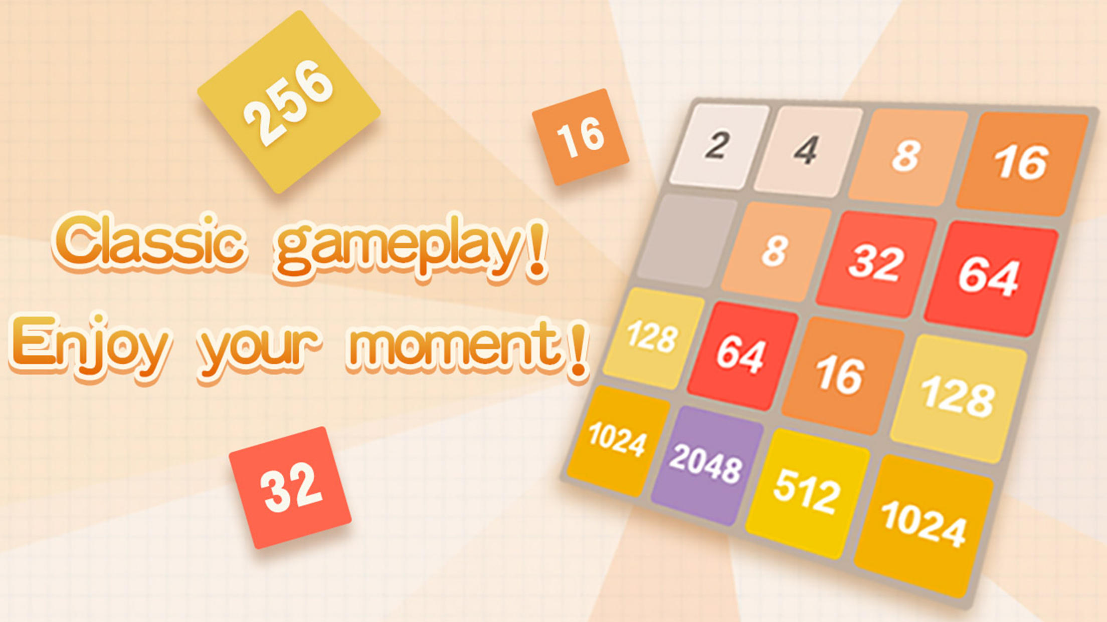 Number Charm: 2048 Games Game Screenshot
