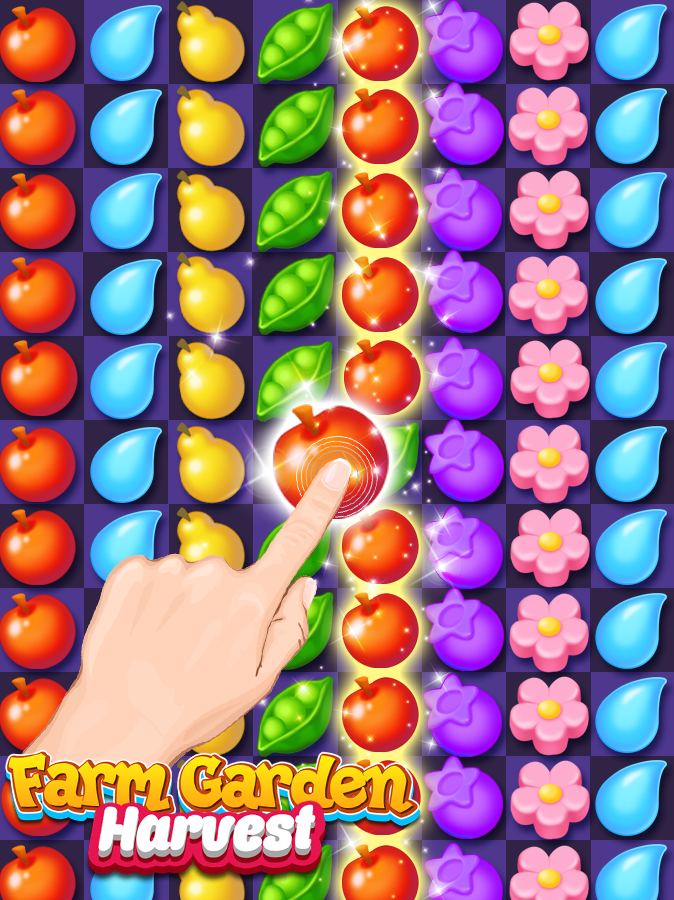 Farm Time Match 3 ภาพหน้าจอเกม