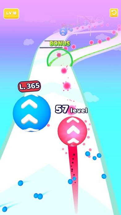 Level Up Balls! Game Screenshot