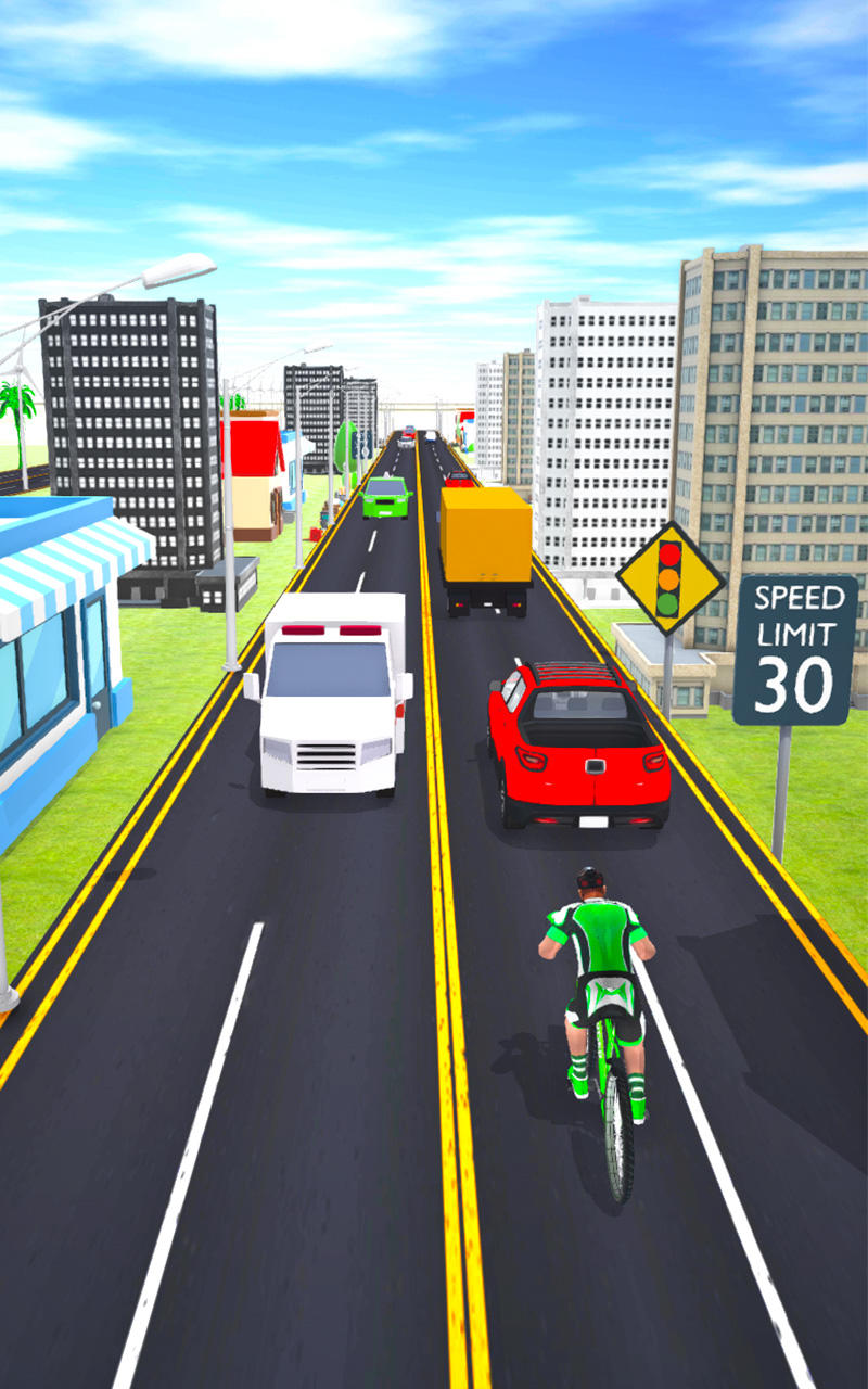 Screenshot 2 of Cycle rush Hour 3d 
