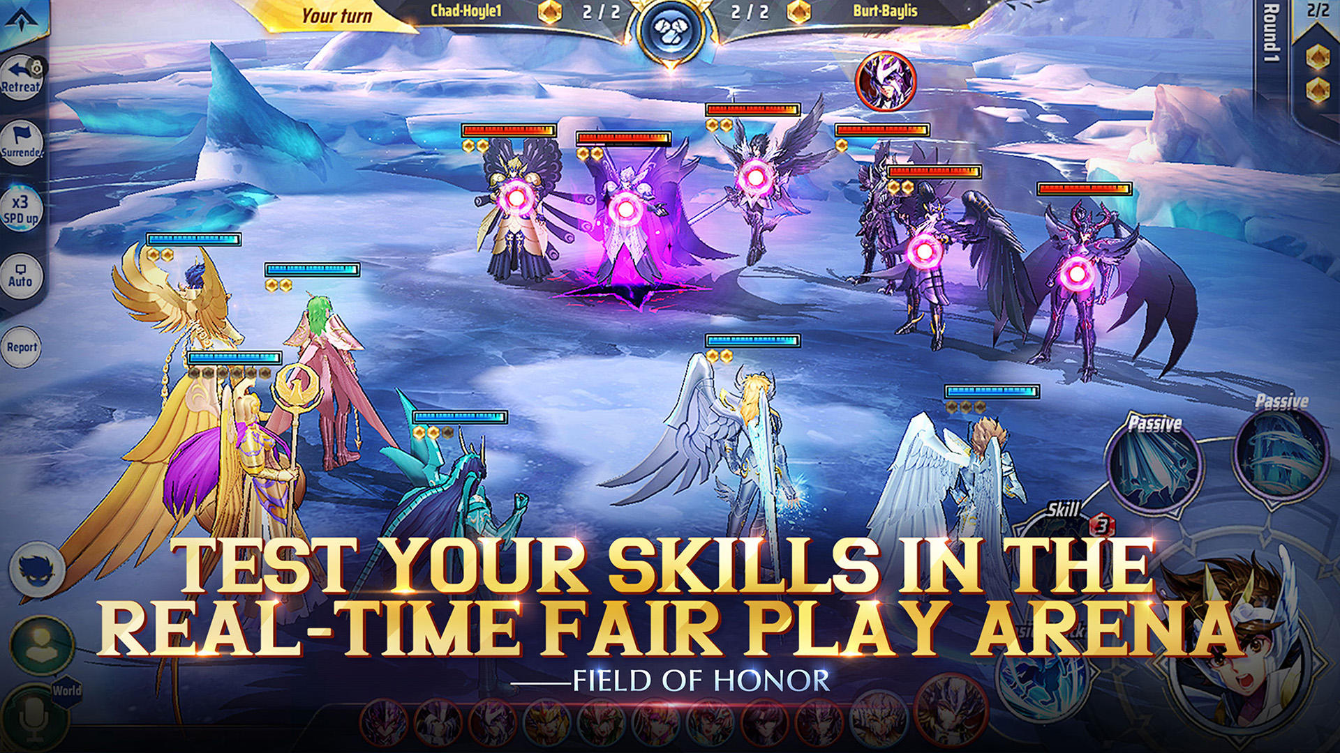 Saint Seiya : Awakening Game Screenshot