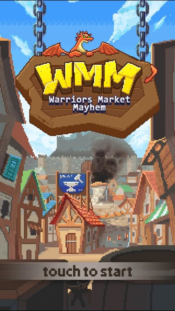 Screenshot of Warriors' Market Mayhem