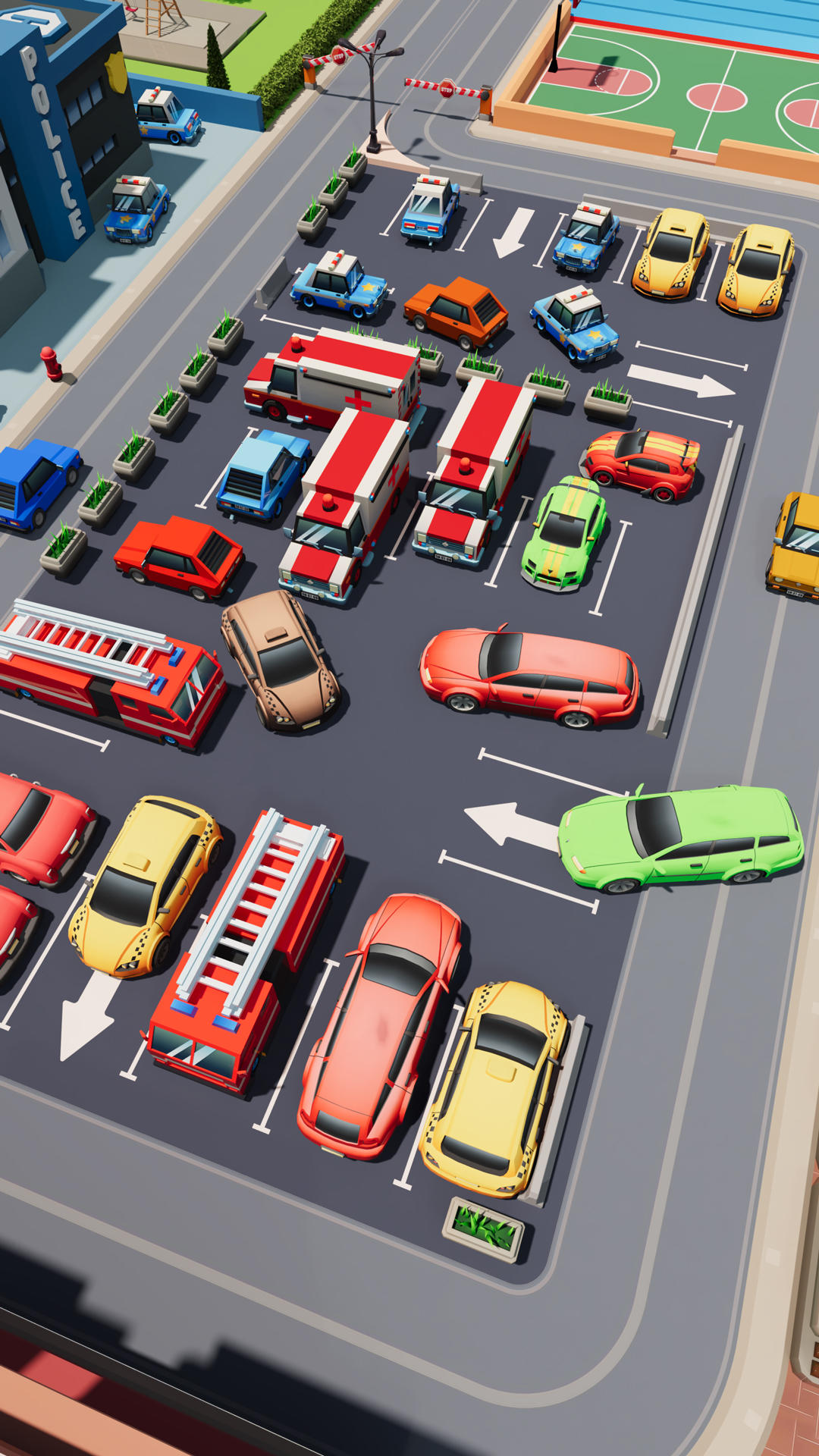 Screenshot 1 of Roads Jam: Manage Parking lot 2.9