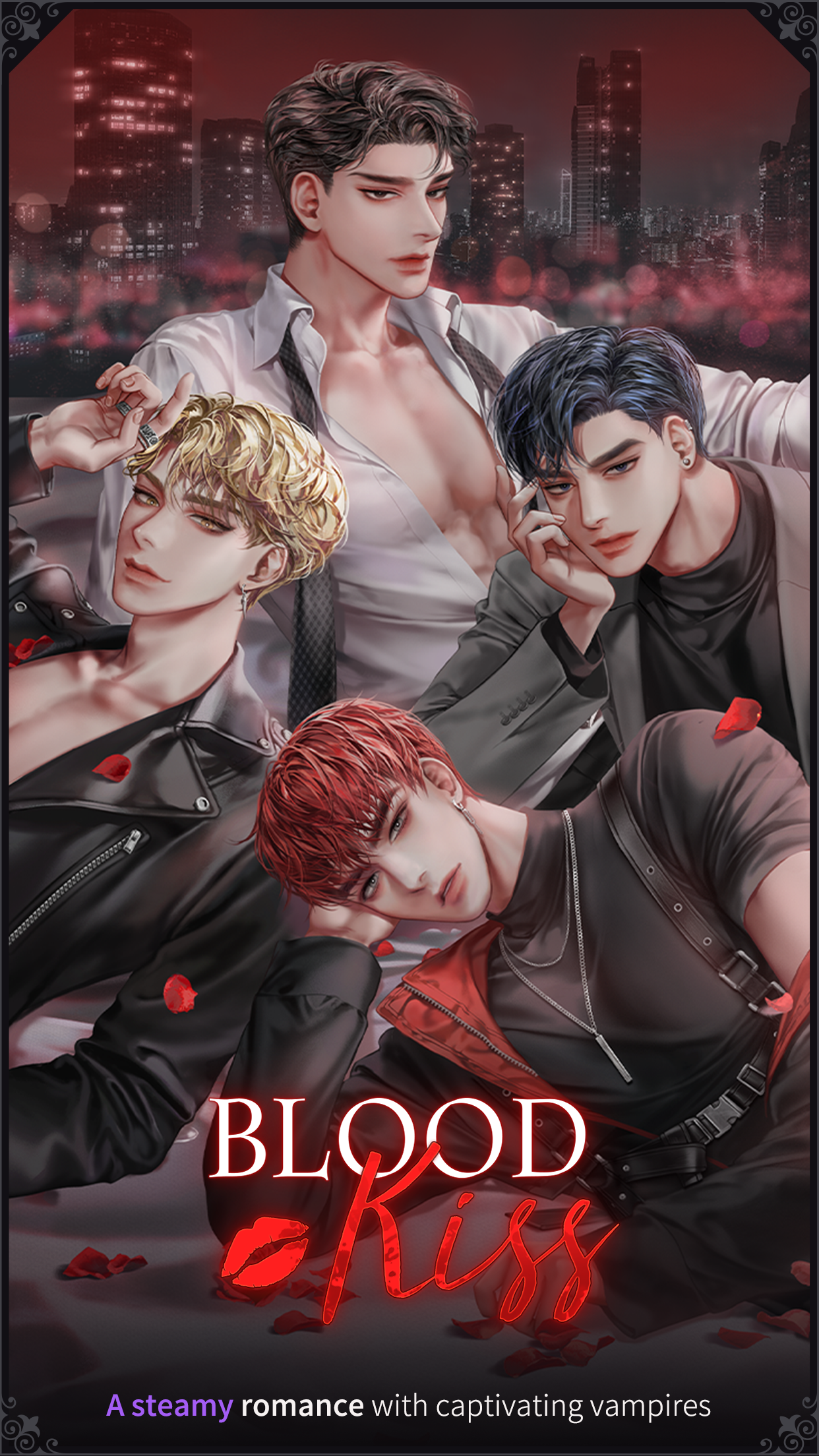 Blood Kiss : Vampire story Game Screenshot