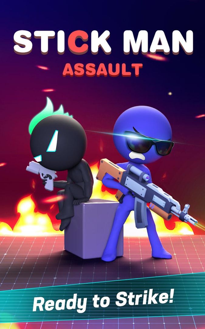 Stick Man: Assault ภาพหน้าจอเกม