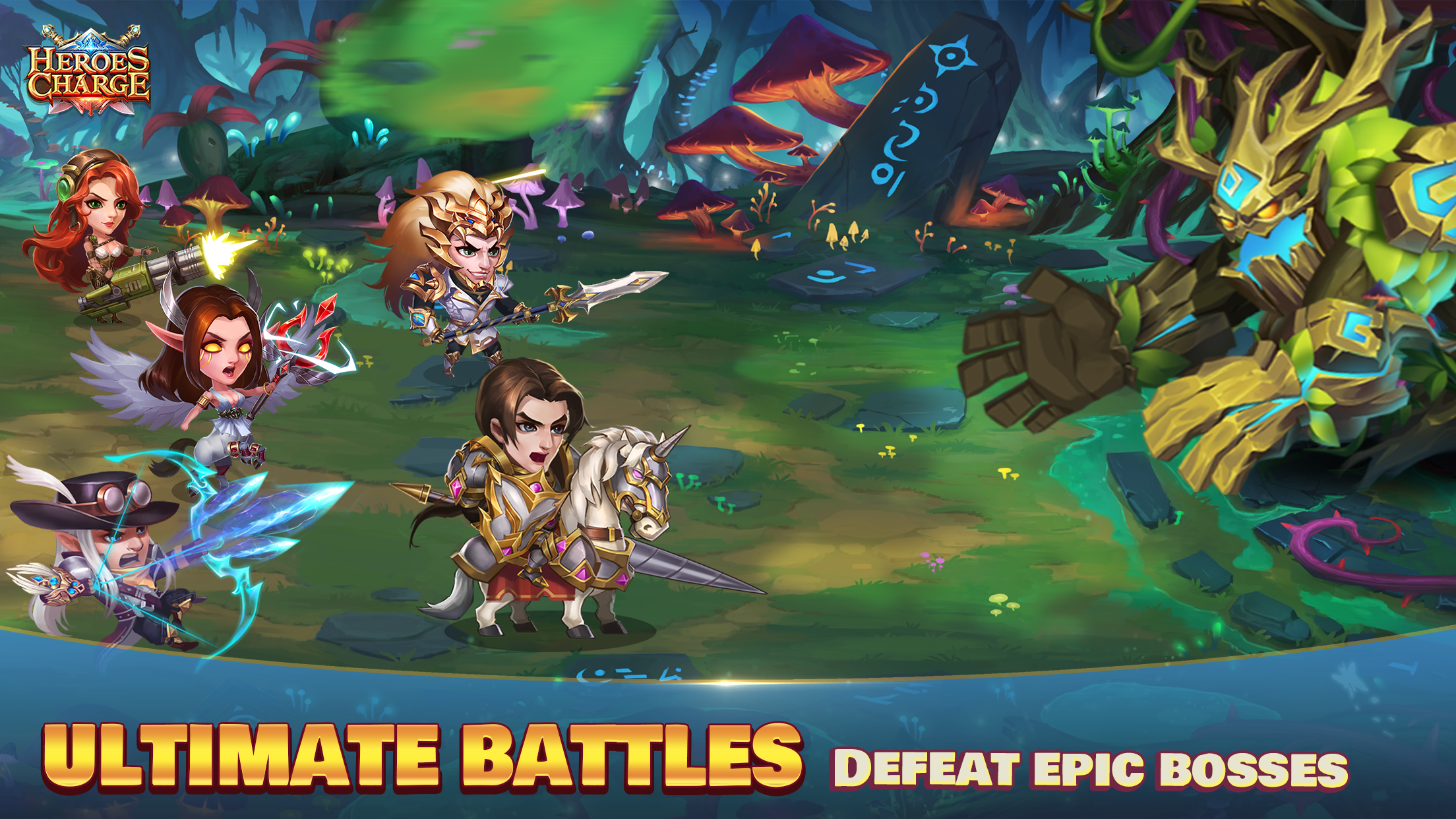 Heroes Charge Game Screenshot