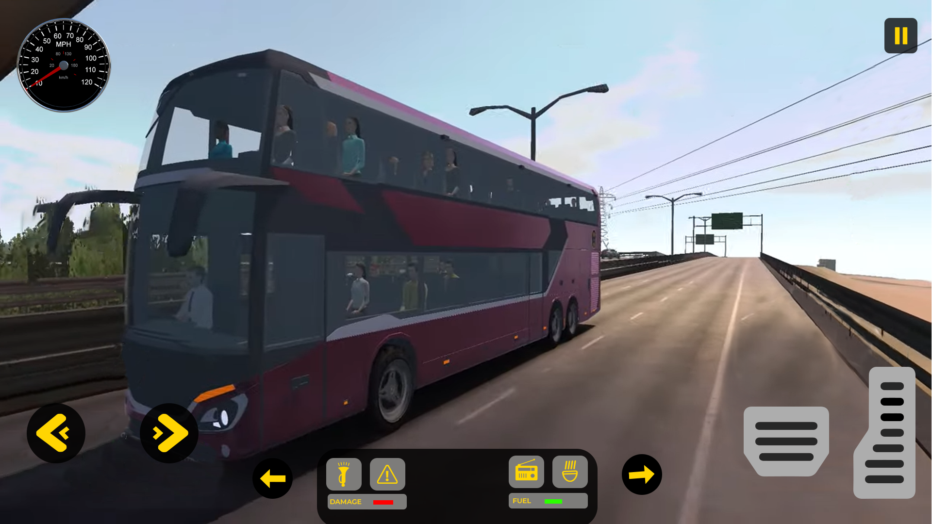 City Bus Driving Simulator PRO Game Screenshot