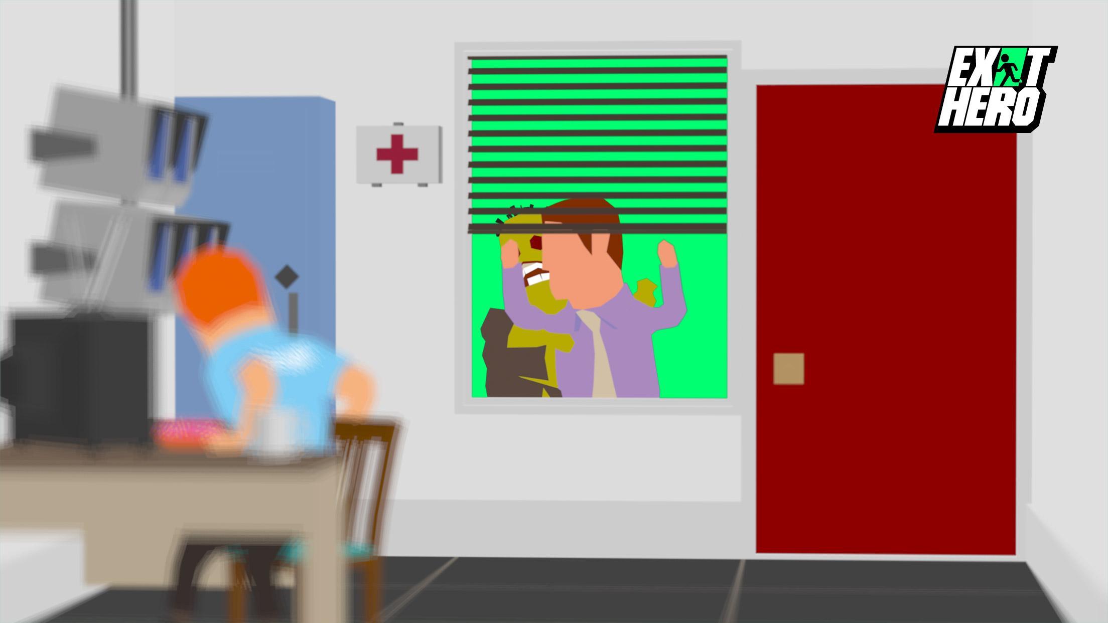Exit Hero Game Screenshot