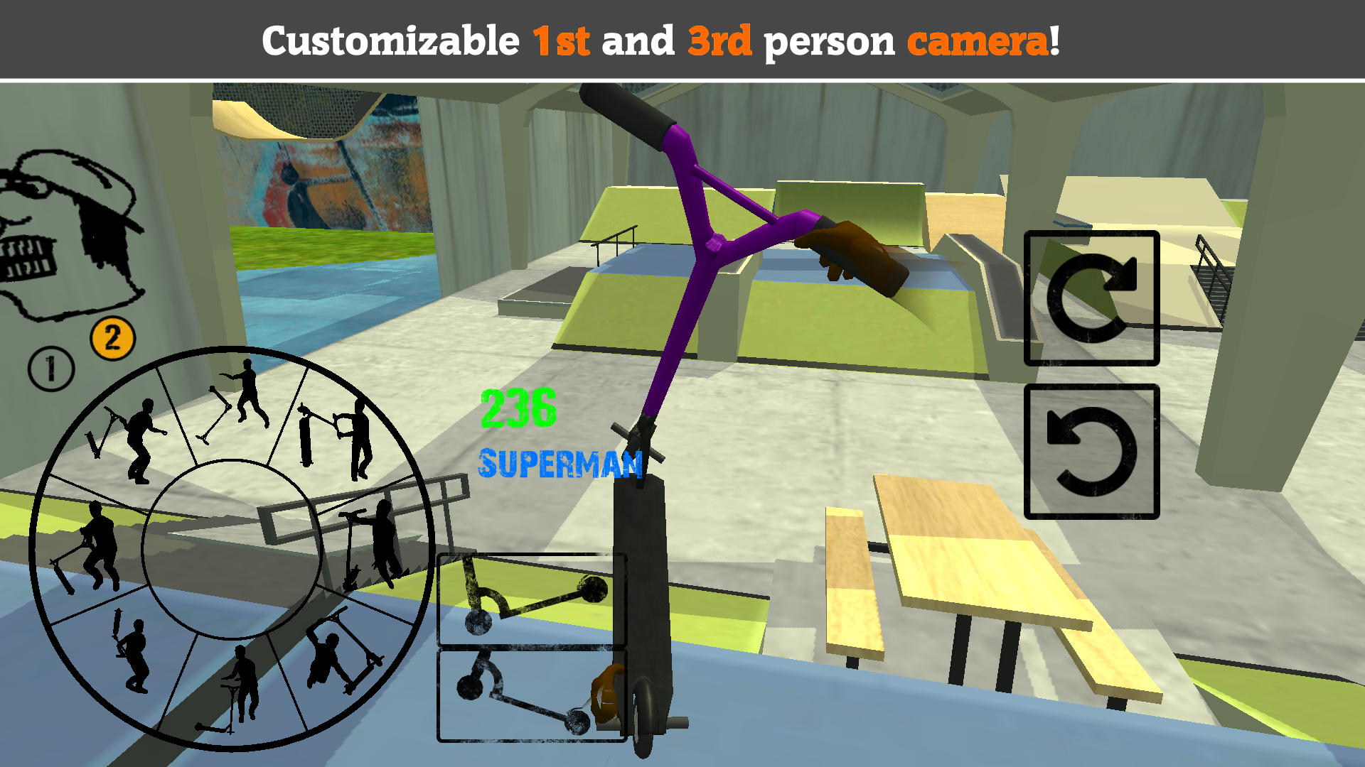 Scooter FE3D 2 Game Screenshot
