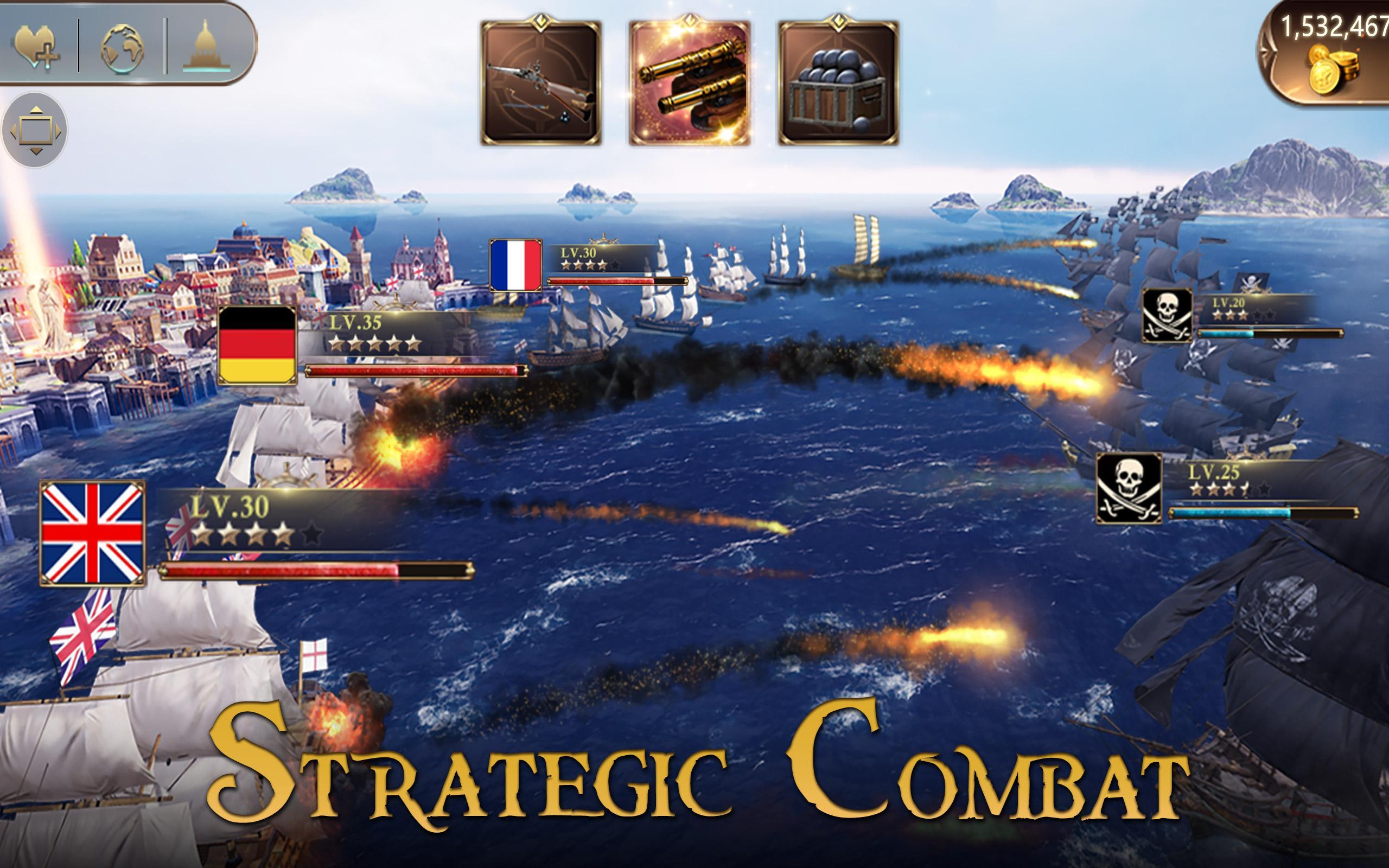Age of Sail: Navy & Pirates Game Screenshot