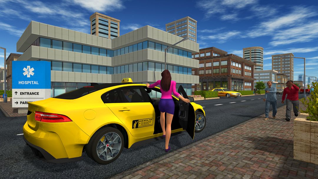 Taxi Game screenshot game