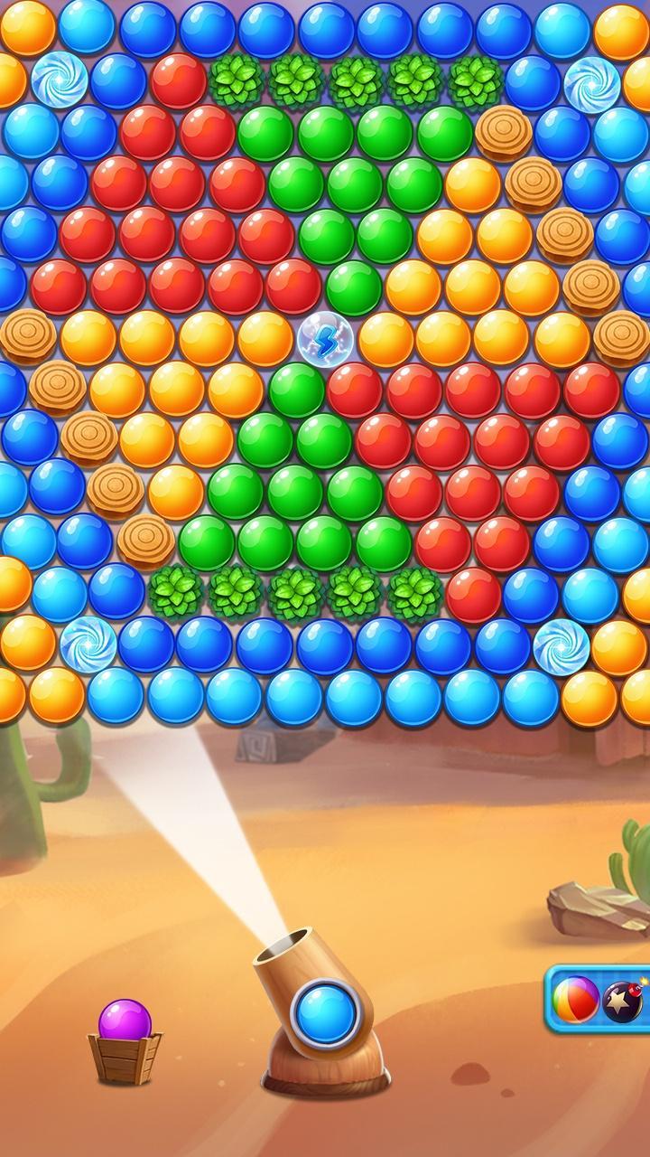 Bubble Shooter Mania Game Screenshot