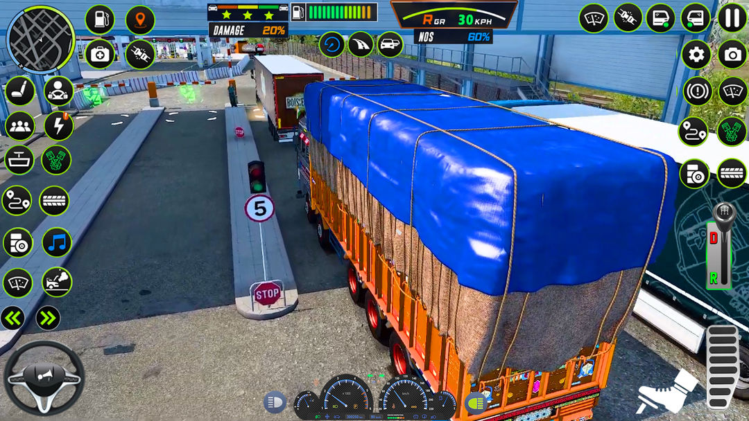 인도 트럭 3D 시뮬레이터 게임 게임 스크린 샷