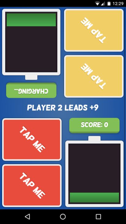 2 Player Timetapper - Multiplayer Game Screenshot
