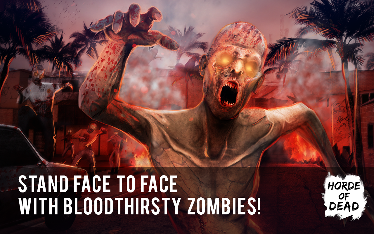 Horde of Dead: Zombie Plague ゲームのスクリーンショット